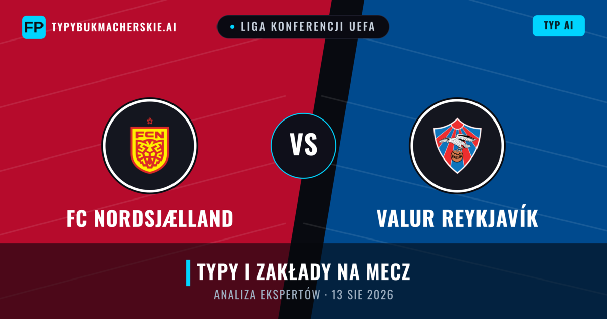 FC Nordsjælland vs Valur Reykjavík — typy i zapowiedź meczu