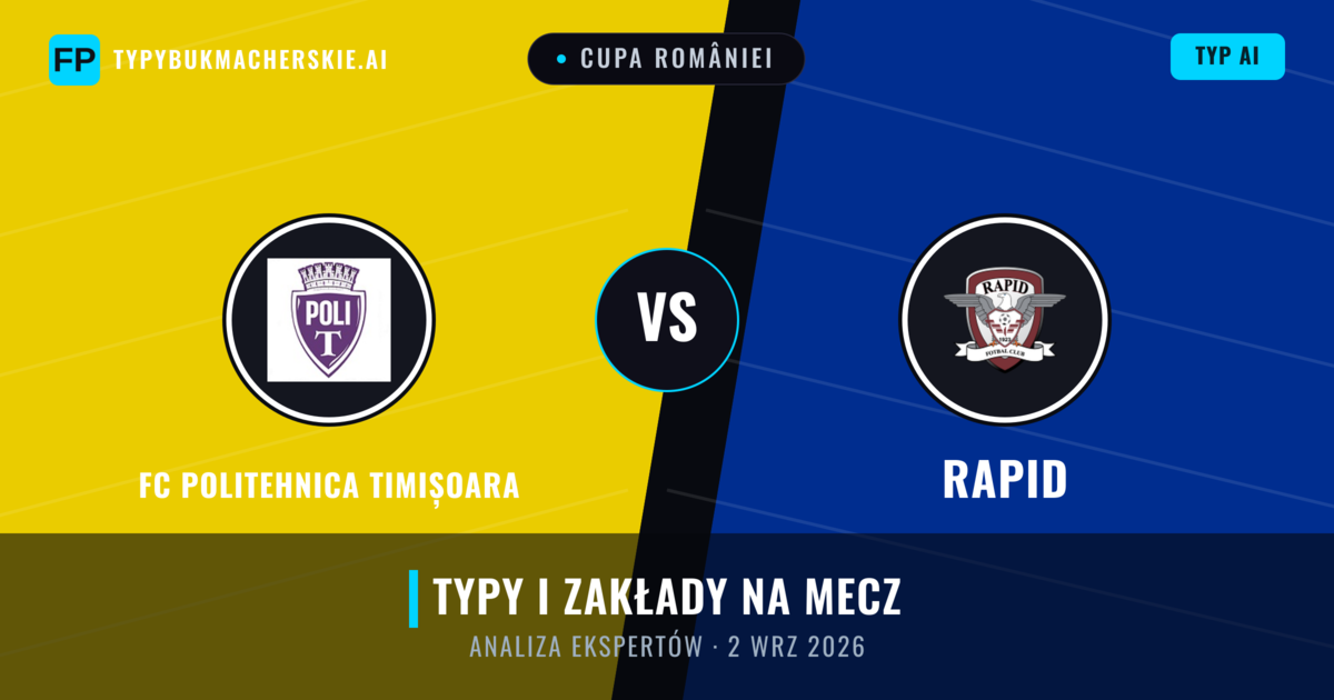 FC Politehnica Timișoara vs Rapid — typy i zapowiedź meczu
