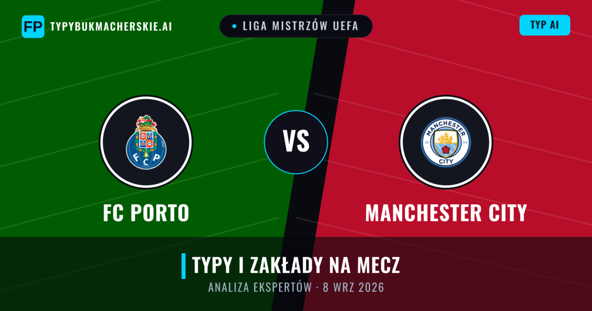 FC Porto vs Manchester City — typy i zapowiedź meczu