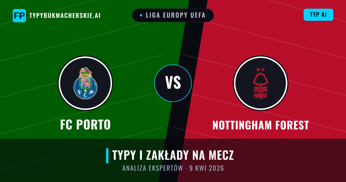 FC Porto vs Nottingham Forest — typy i zapowiedź meczu