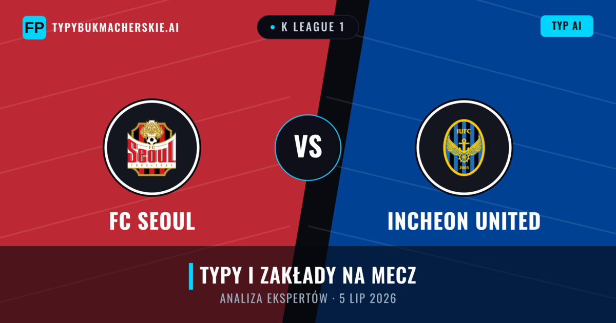 FC Seoul vs Incheon United — typy i zapowiedź meczu