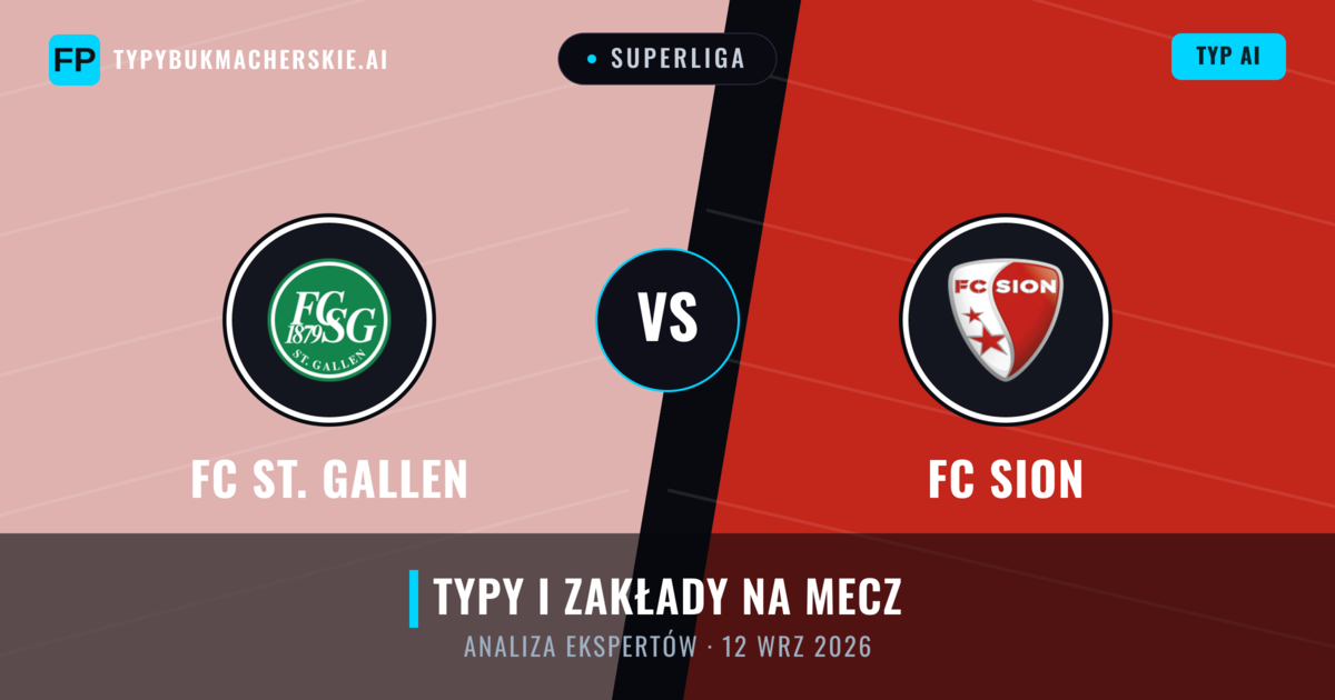 FC St. Gallen vs FC Sion — typy i zapowiedź meczu