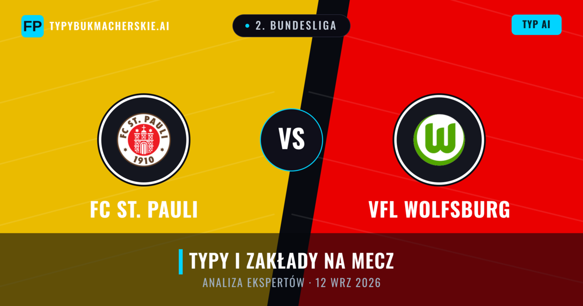 FC St. Pauli vs VfL Wolfsburg — typy i zapowiedź meczu