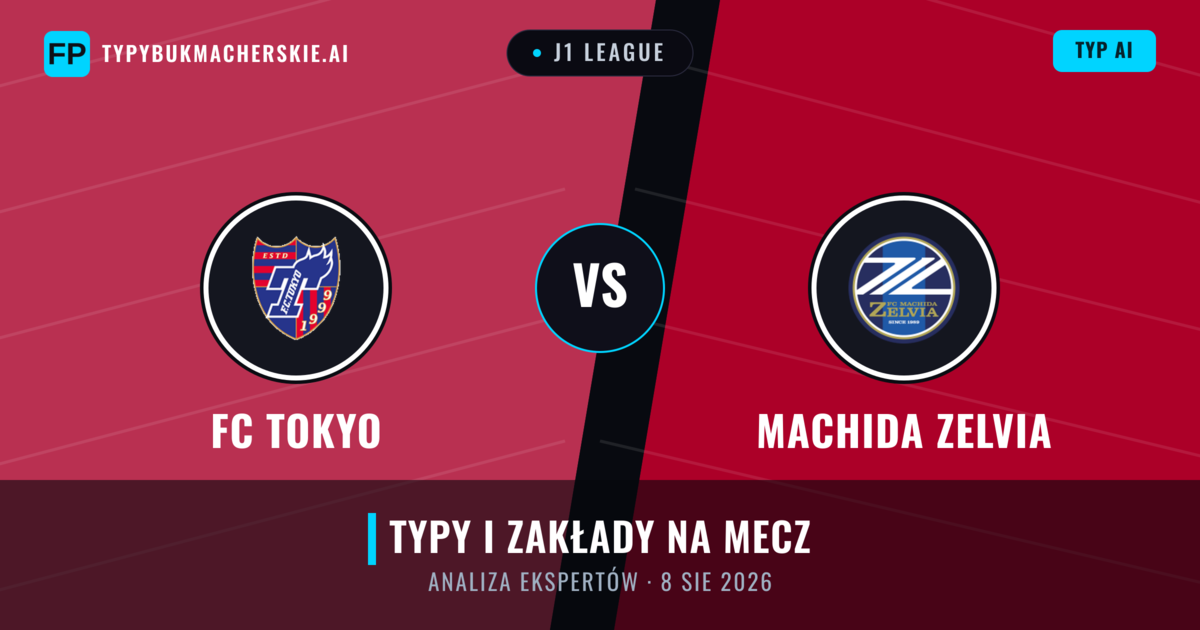 FC Tokyo vs Machida Zelvia — typy i zapowiedź meczu