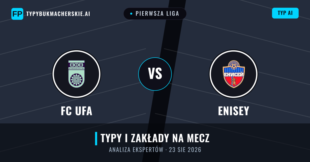 FC Ufa vs Enisey — typy i zapowiedź meczu