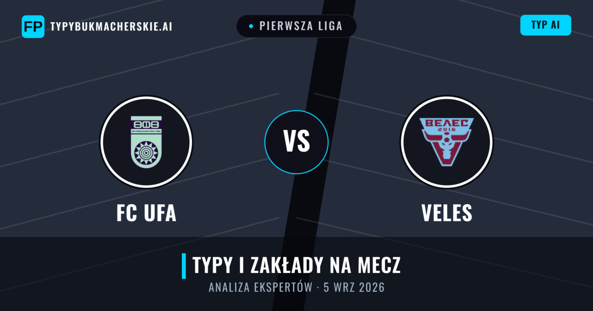 FC Ufa vs Veles — typy i zapowiedź meczu