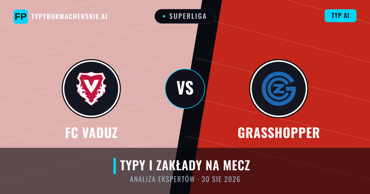 FC Vaduz vs Grasshopper — typy i zapowiedź meczu