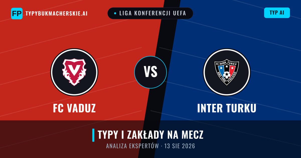 FC Vaduz vs Inter Turku — typy i zapowiedź meczu