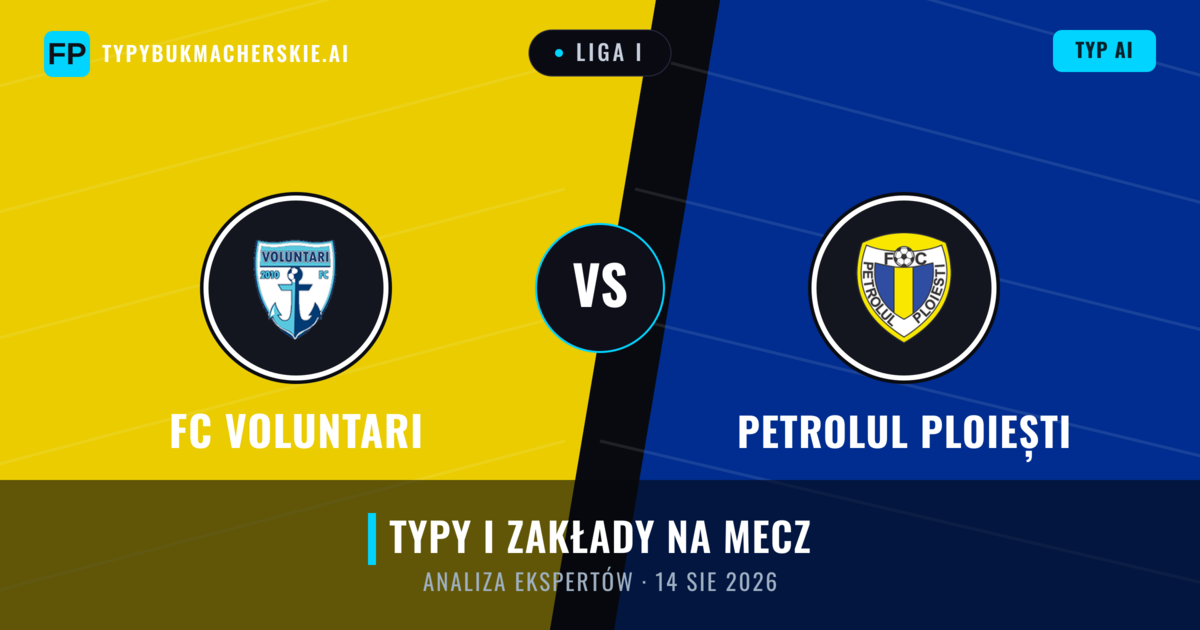 FC Voluntari vs Petrolul Ploiești — typy i zapowiedź meczu