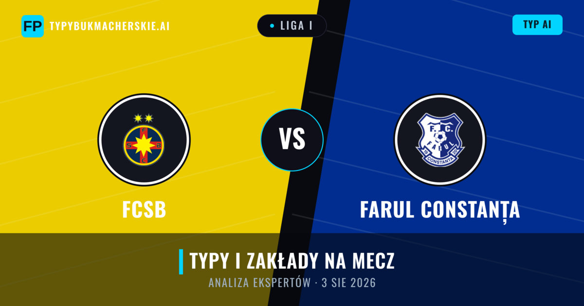FCSB vs Farul Constanța — typy i zapowiedź meczu