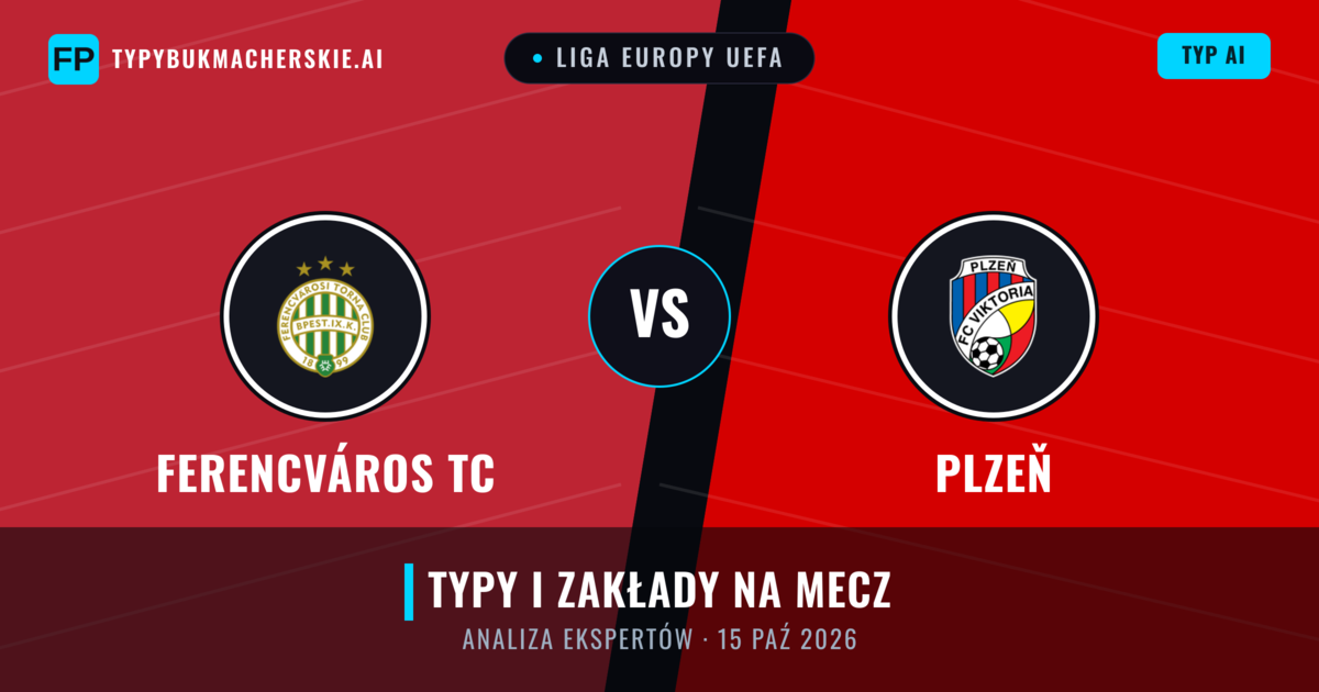 Ferencváros TC vs Plzeň — typy i zapowiedź meczu