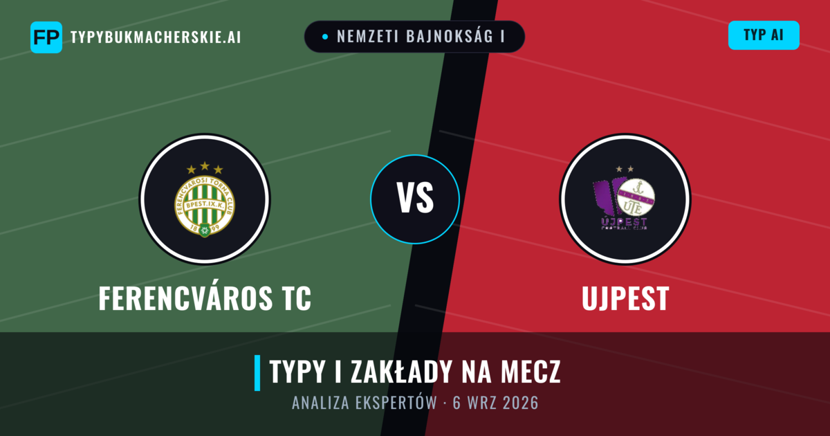 Ferencváros TC vs Ujpest — typy i zapowiedź meczu