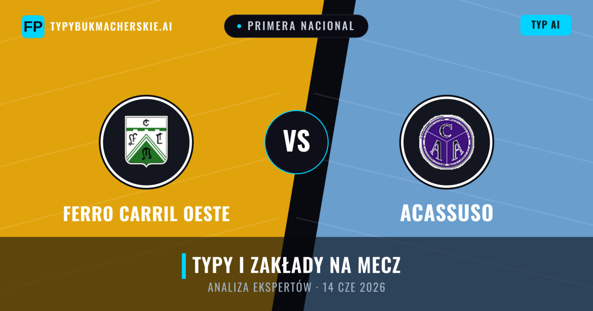 Ferro Carril Oeste vs Acassuso — typy i zapowiedź meczu