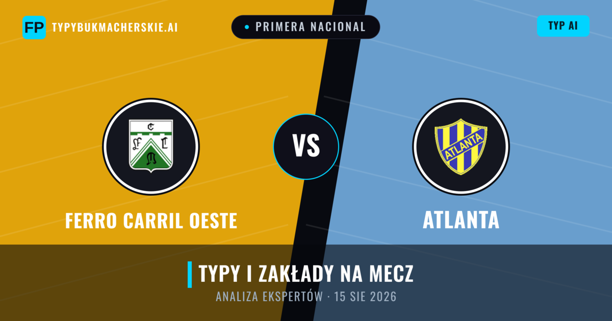 Ferro Carril Oeste vs Atlanta — typy i zapowiedź meczu