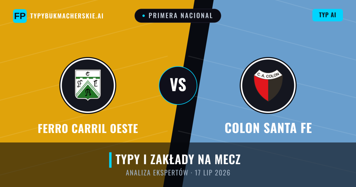 Ferro Carril Oeste vs Colon Santa Fe — typy i zapowiedź meczu