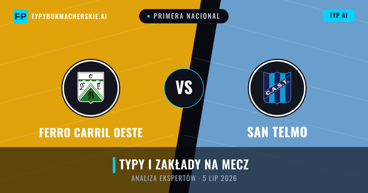 Ferro Carril Oeste vs San Telmo — typy i zapowiedź meczu