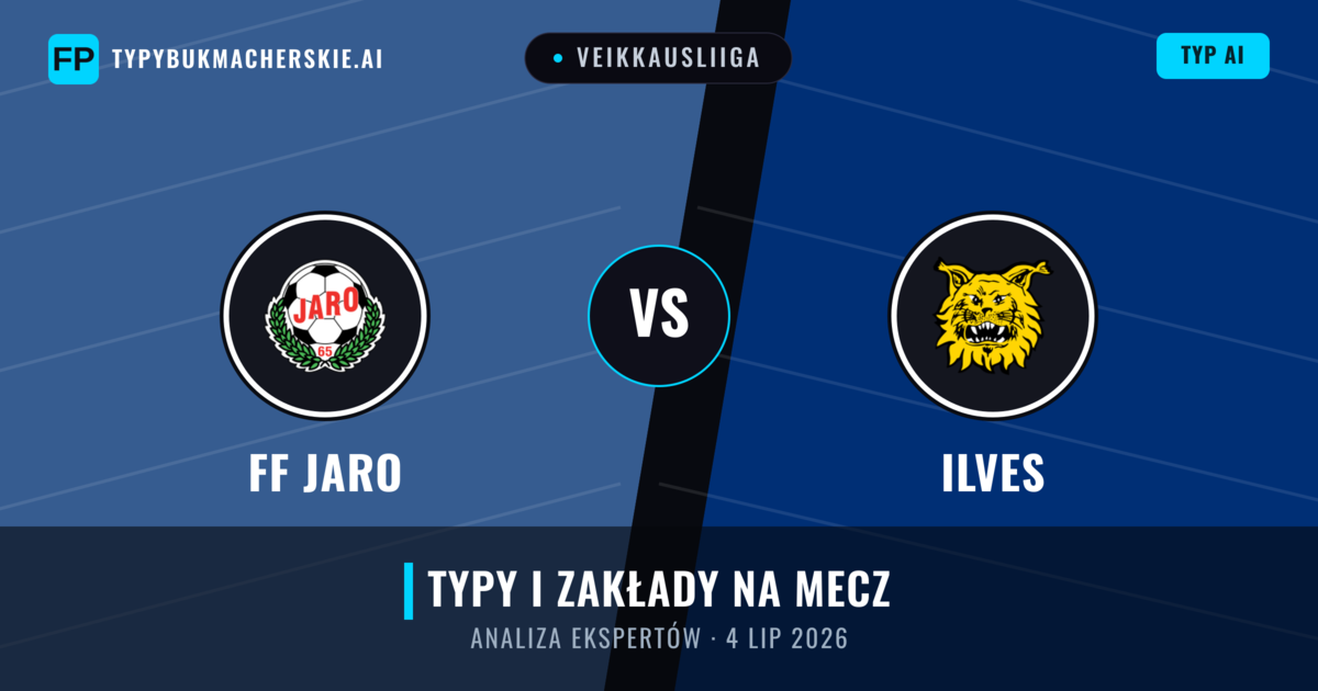 FF Jaro vs Ilves — typy i zapowiedź meczu