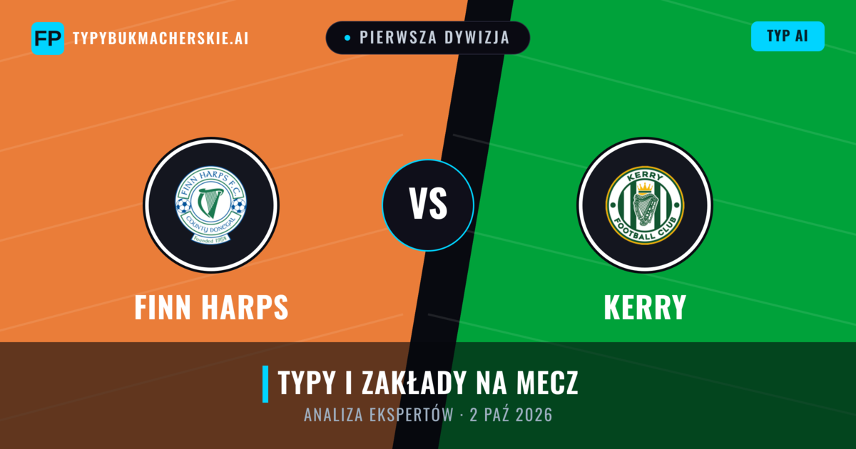 Finn Harps vs Kerry — typy i zapowiedź meczu