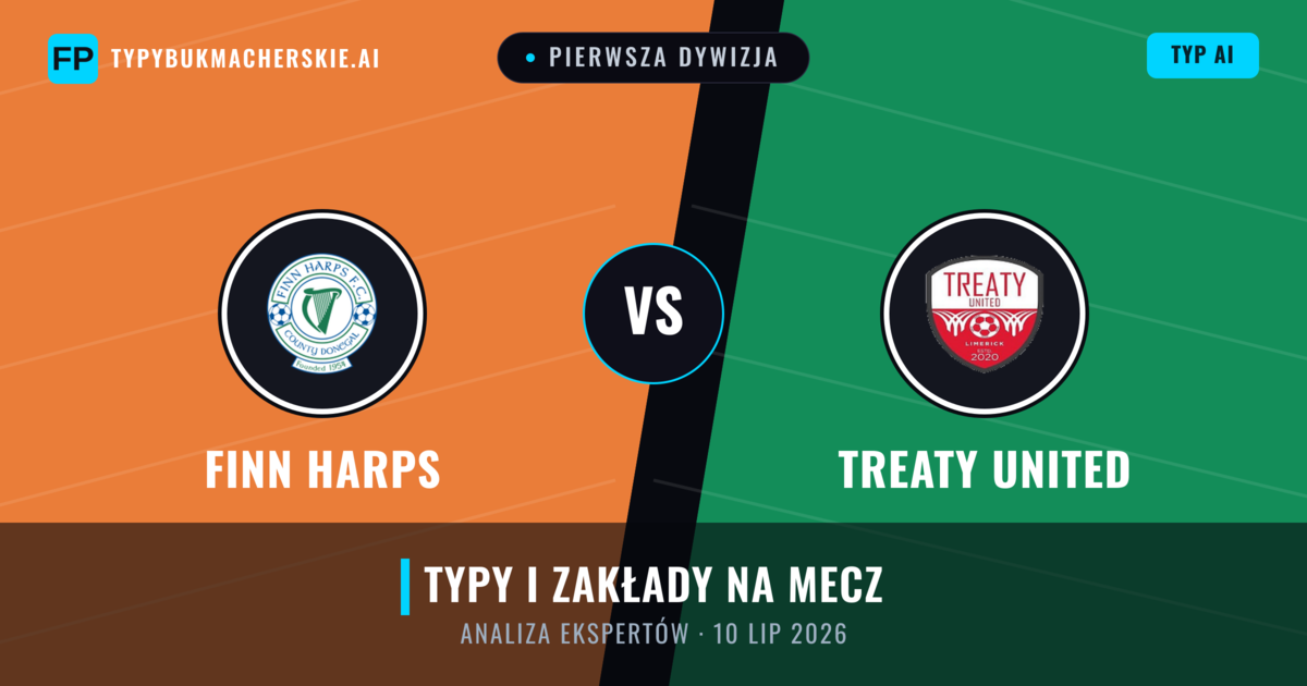 Finn Harps vs Treaty United — typy i zapowiedź meczu