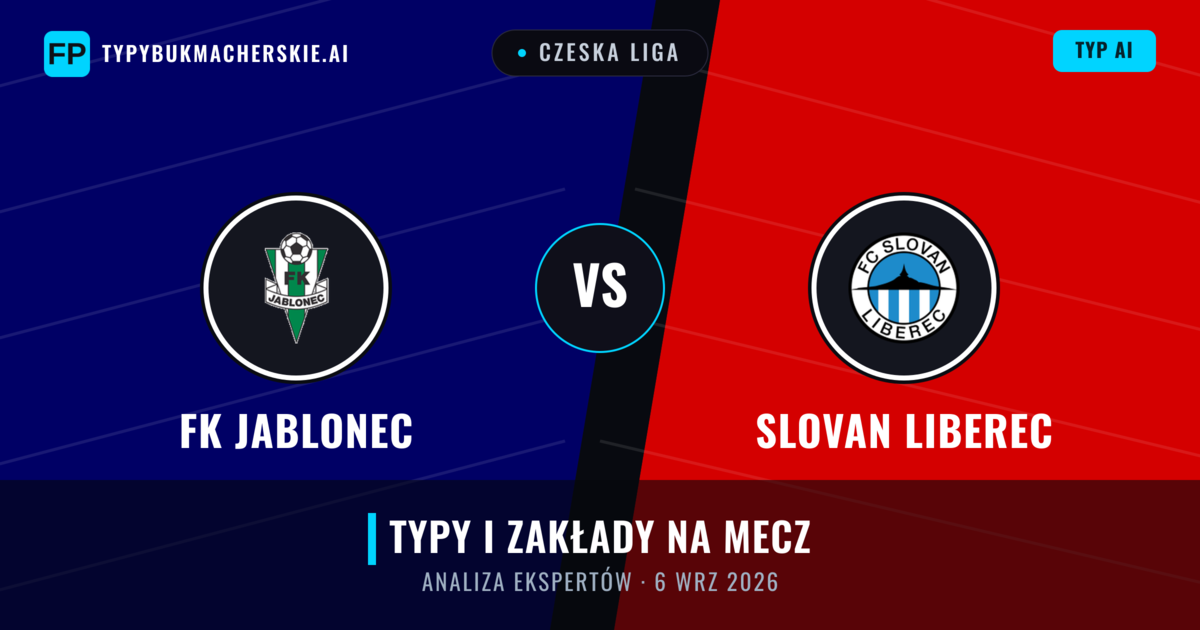 FK Jablonec vs Slovan Liberec — typy i zapowiedź meczu