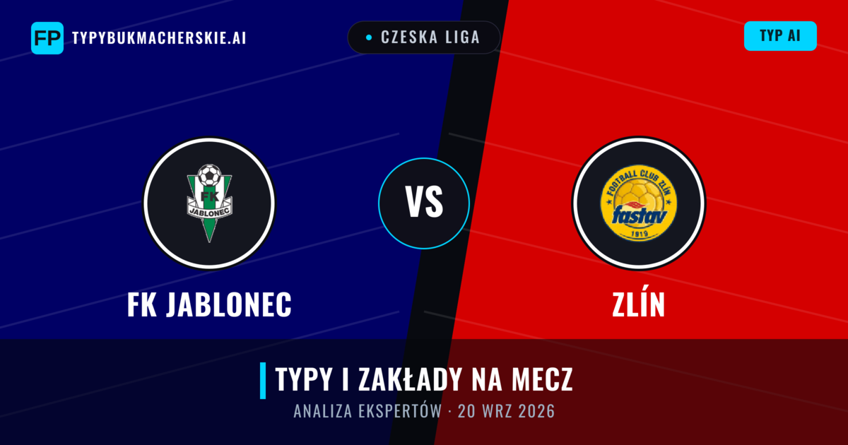 FK Jablonec vs Zlín — typy i zapowiedź meczu