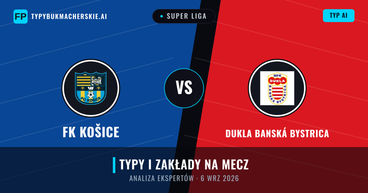 FK Košice vs Dukla Banská Bystrica — typy i zapowiedź meczu