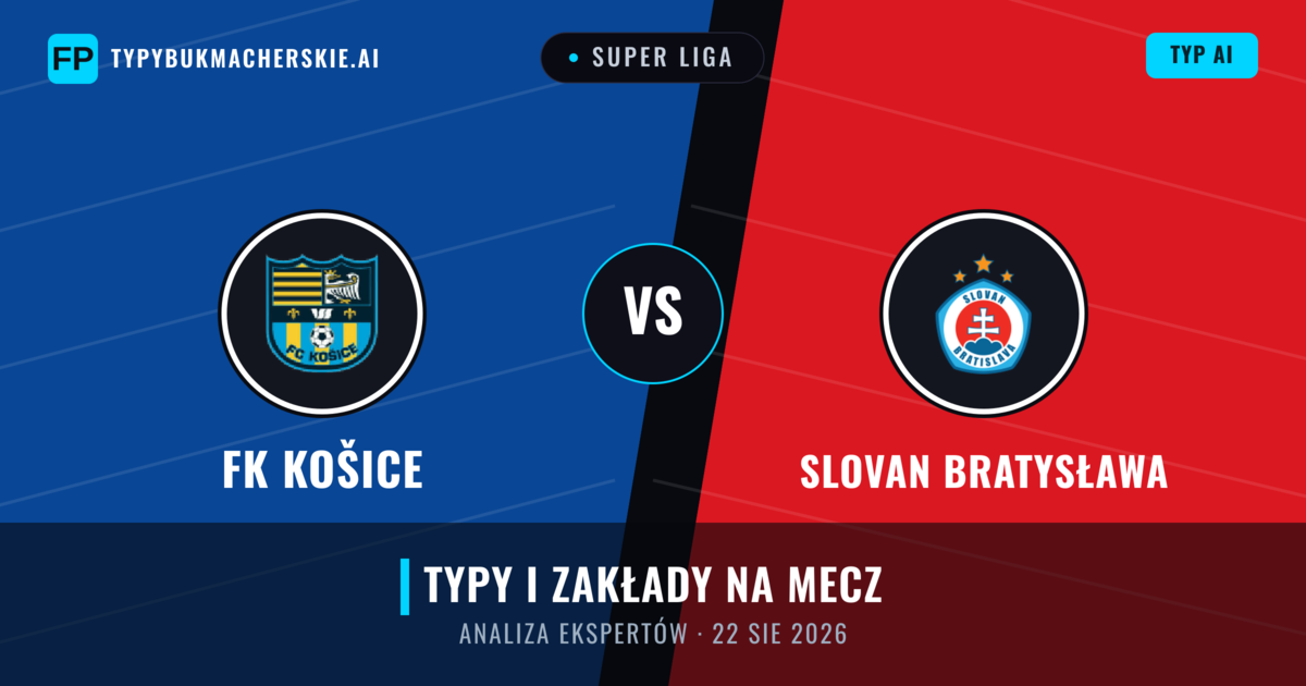 FK Košice vs Slovan Bratysława — typy i zapowiedź meczu