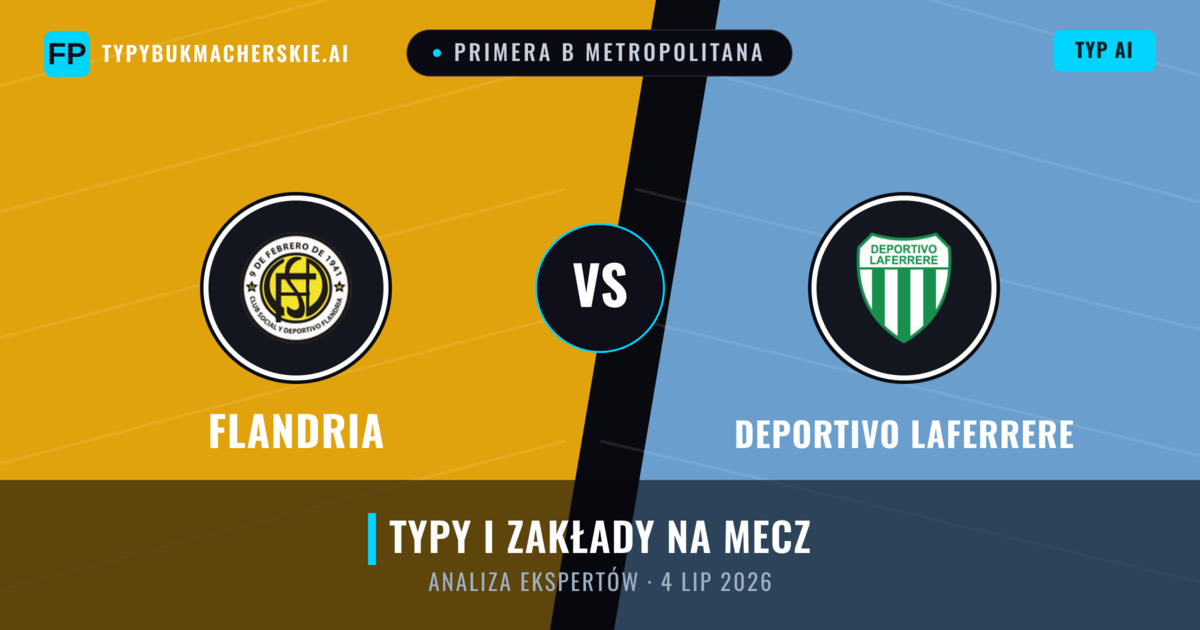 Flandria vs Deportivo Laferrere — typy i zapowiedź meczu