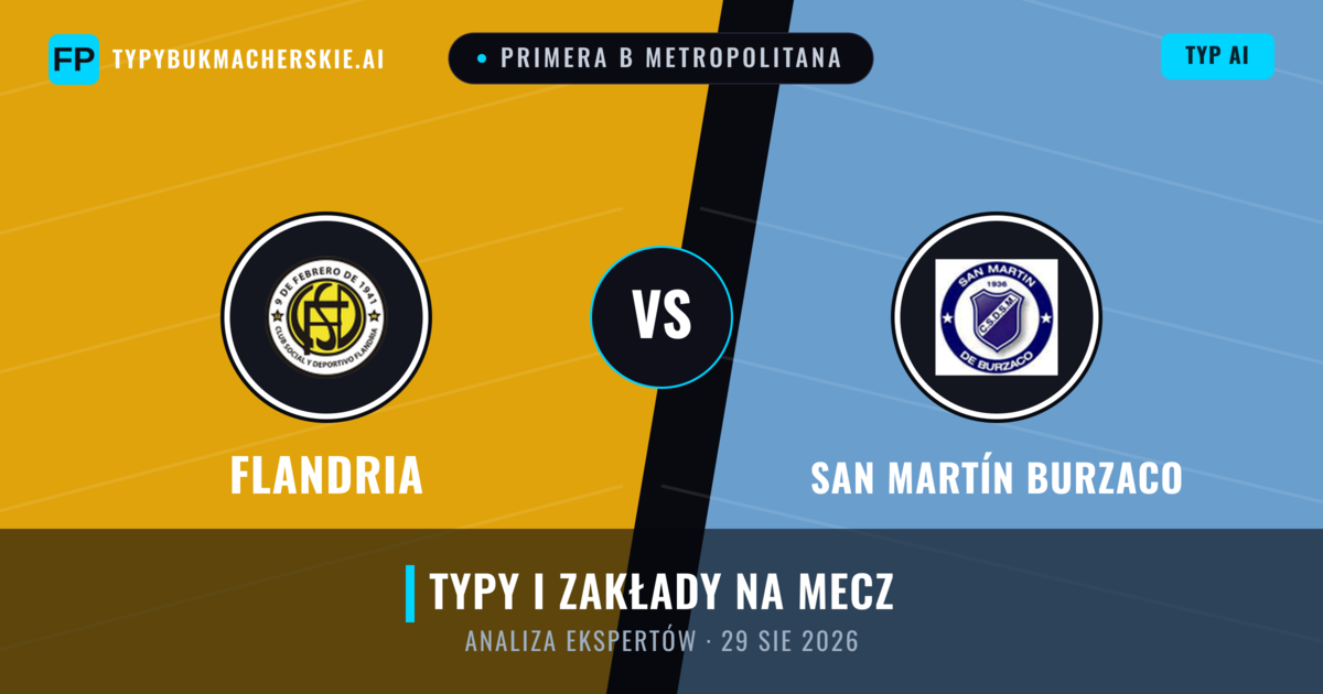 Flandria vs San Martín Burzaco — typy i zapowiedź meczu