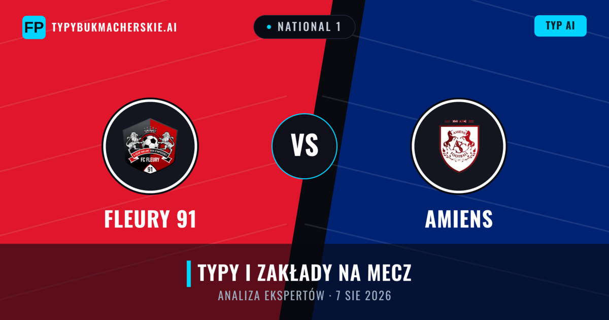 Fleury 91 vs Amiens — typy i zapowiedź meczu