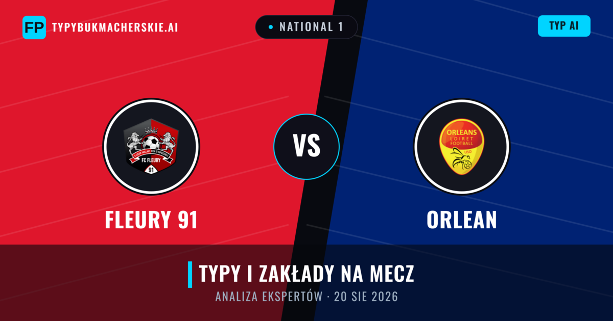 Fleury 91 vs Orlean — typy i zapowiedź meczu