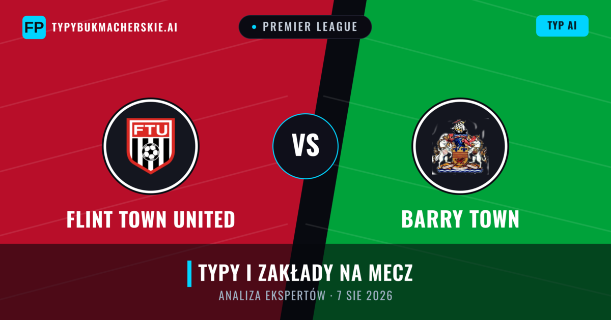 Flint Town United vs Barry Town — typy i zapowiedź meczu