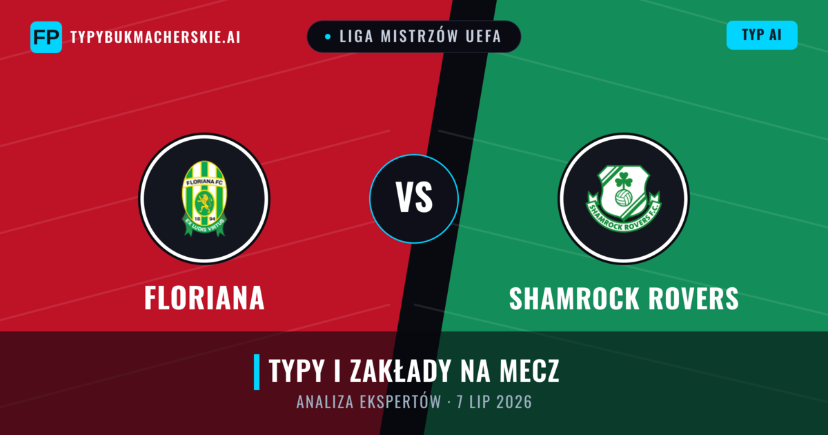 Floriana vs Shamrock Rovers — typy i zapowiedź meczu