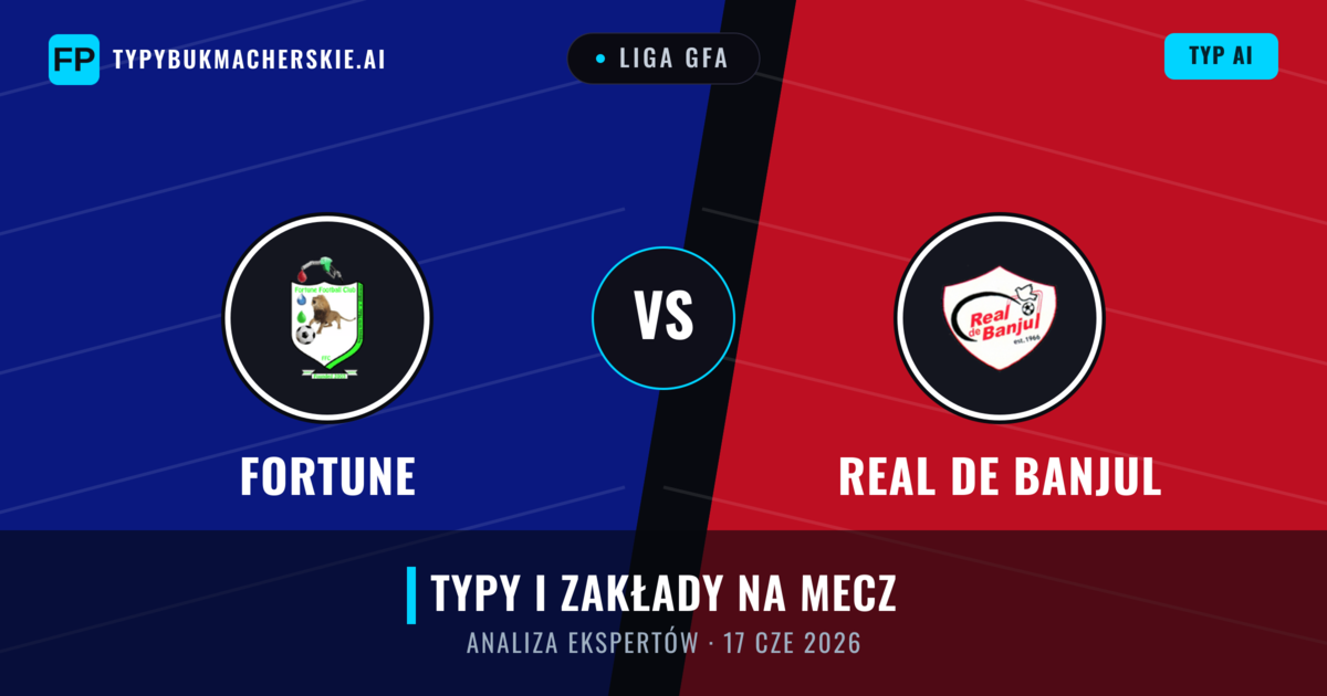 Fortune vs Real de Banjul — typy i zapowiedź meczu