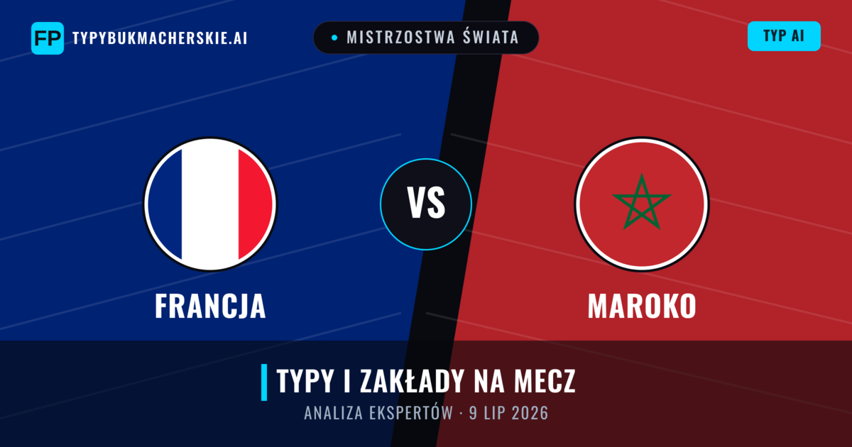 Francja vs Maroko — typy i zapowiedź meczu