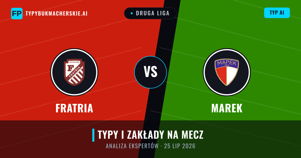 Fratria vs Marek — typy i zapowiedź meczu