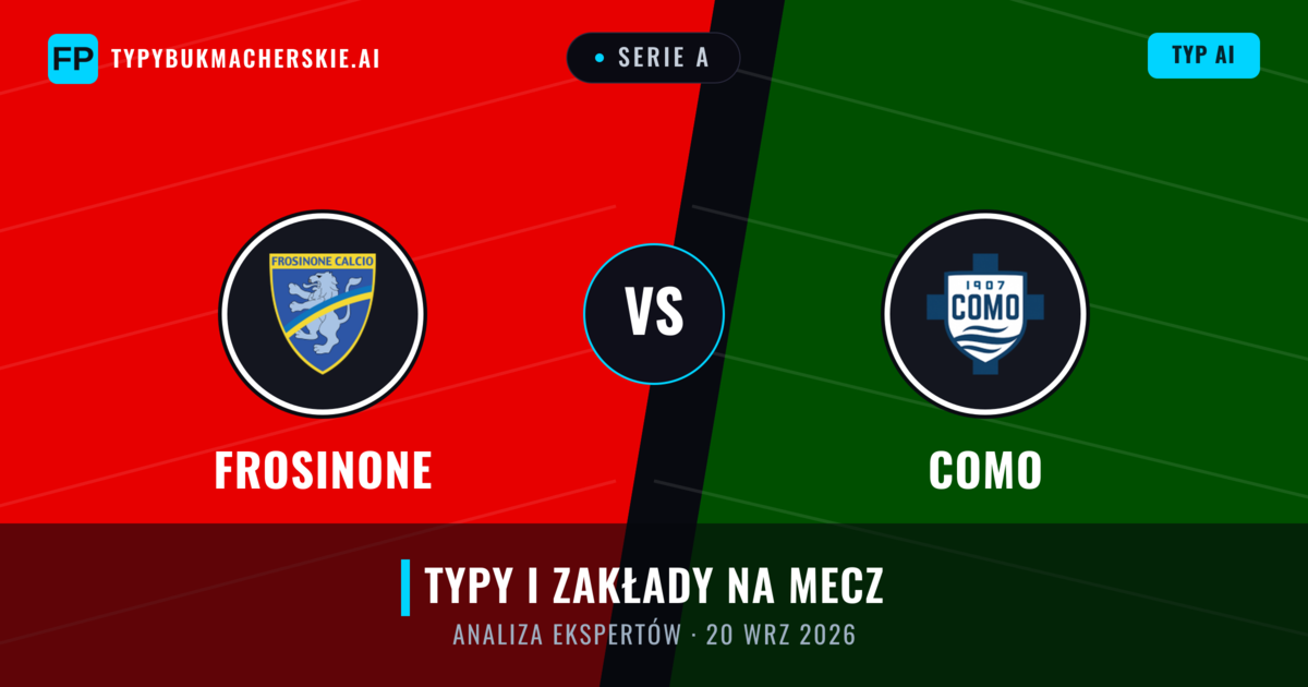 Frosinone vs Como — typy i zapowiedź meczu