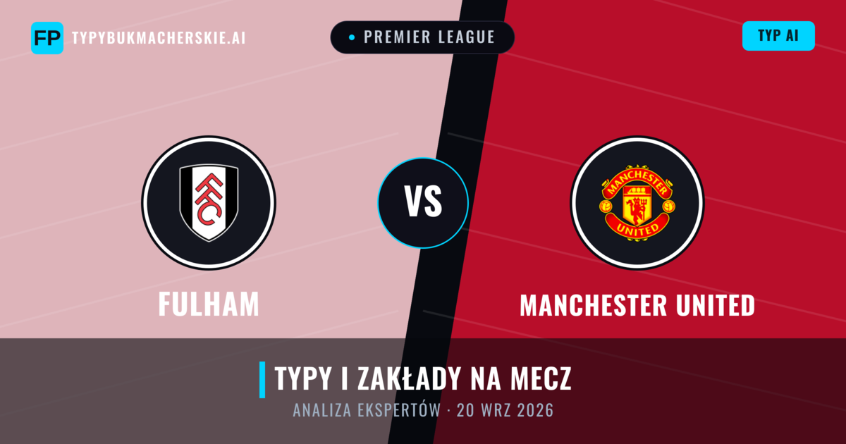 Fulham vs Manchester United — typy i zapowiedź meczu