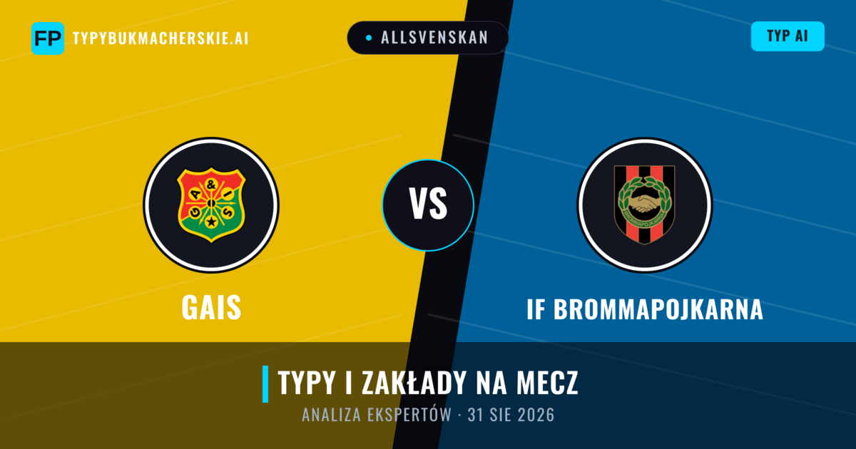 Gais vs IF Brommapojkarna — typy i zapowiedź meczu