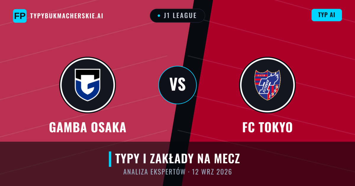 Gamba Osaka vs FC Tokyo — typy i zapowiedź meczu