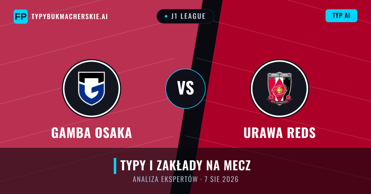 Gamba Osaka vs Urawa Reds — typy i zapowiedź meczu