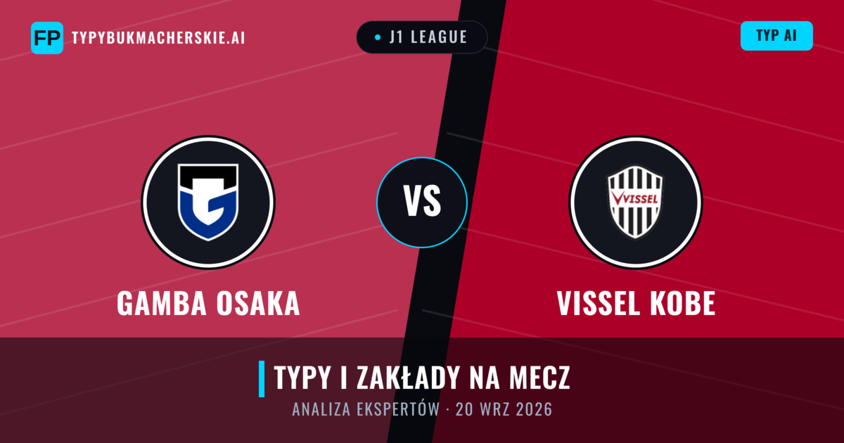 Gamba Osaka vs Vissel Kobe — typy i zapowiedź meczu
