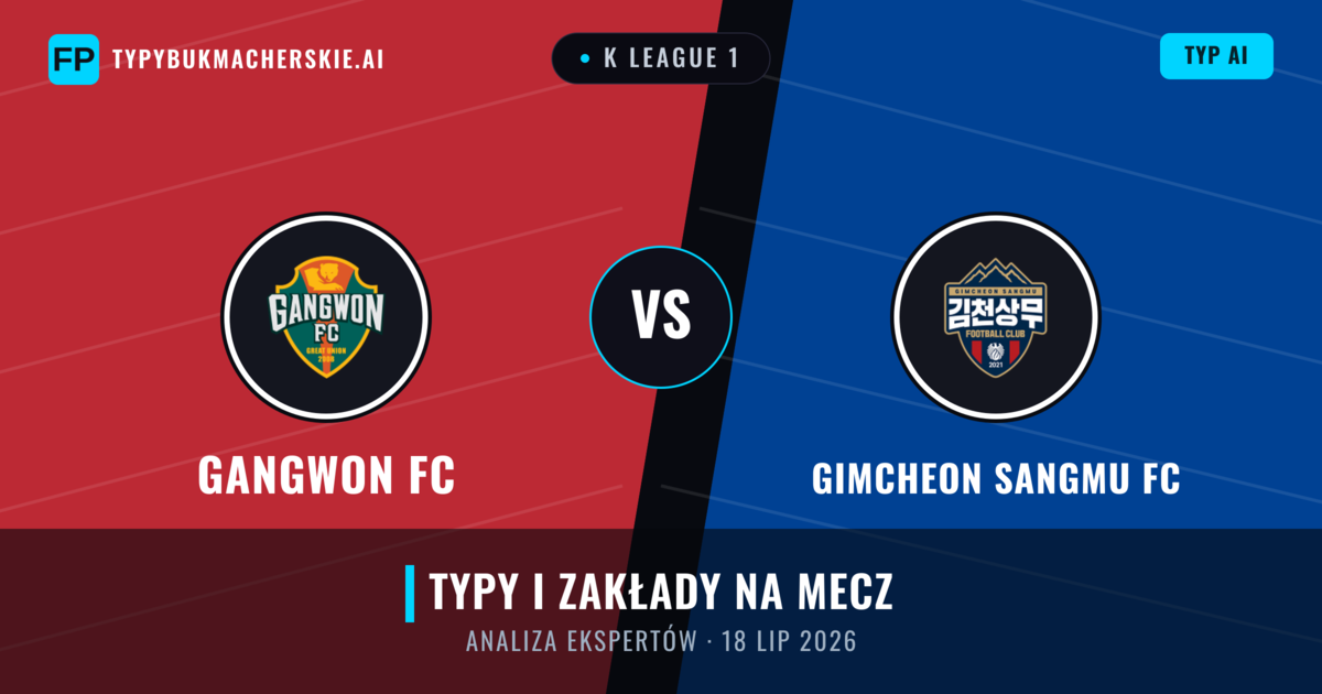 Gangwon FC vs Gimcheon Sangmu FC — typy i zapowiedź meczu