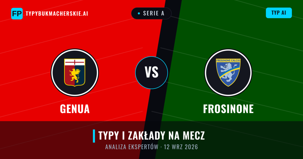 Genua vs Frosinone — typy i zapowiedź meczu