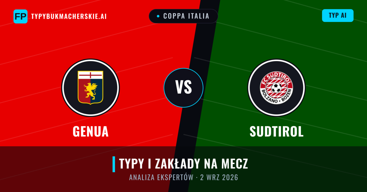 Genua vs Sudtirol — typy i zapowiedź meczu