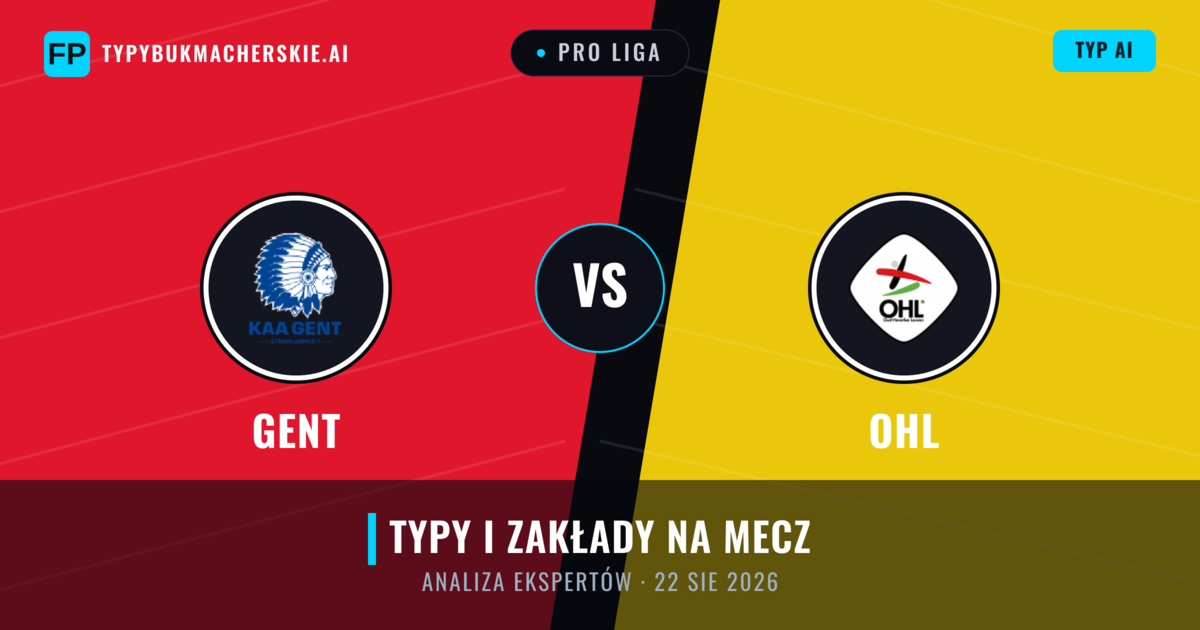 Gent vs OHL — typy i zapowiedź meczu
