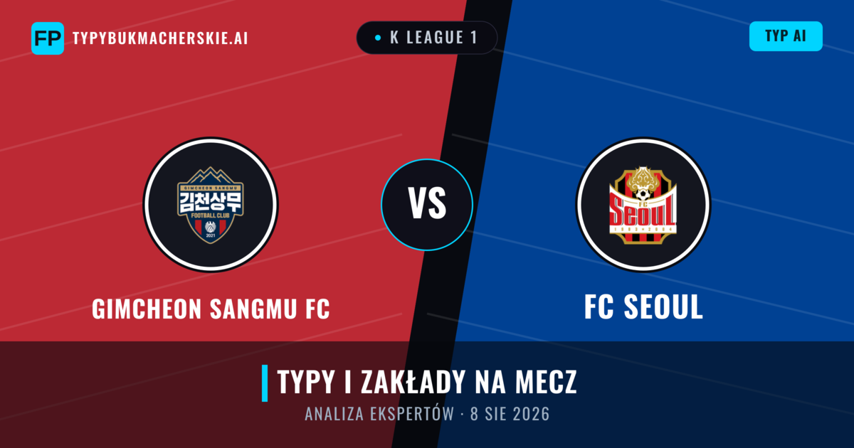 Gimcheon Sangmu FC vs FC Seoul — typy i zapowiedź meczu