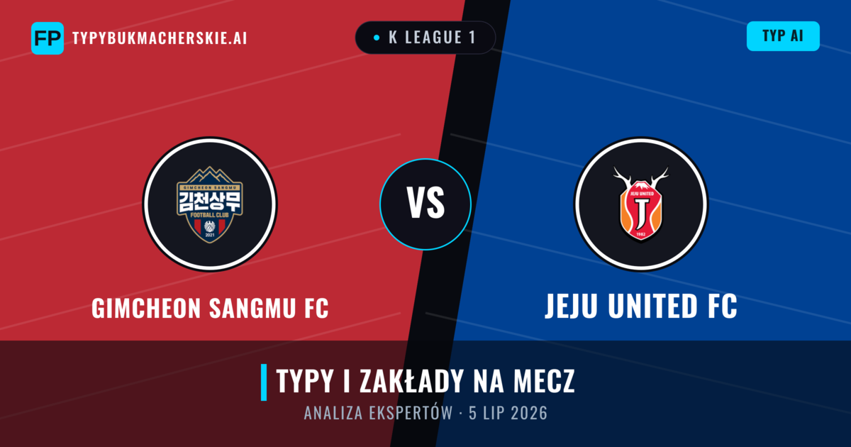 Gimcheon Sangmu FC vs Jeju United FC — typy i zapowiedź meczu
