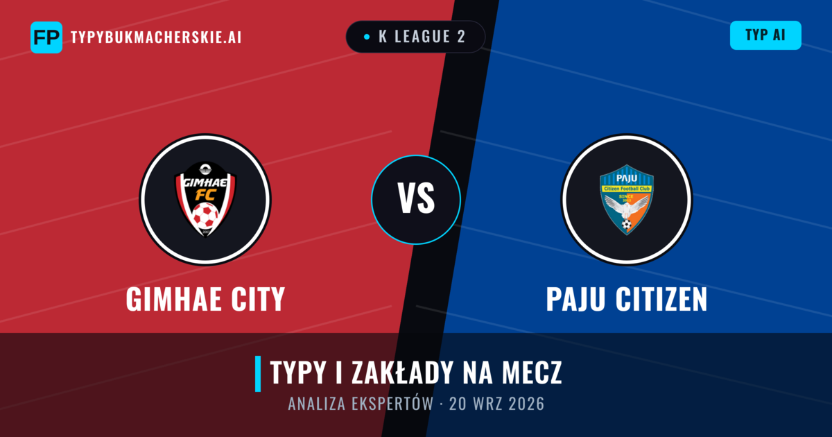 Gimhae City vs Paju Citizen — typy i zapowiedź meczu