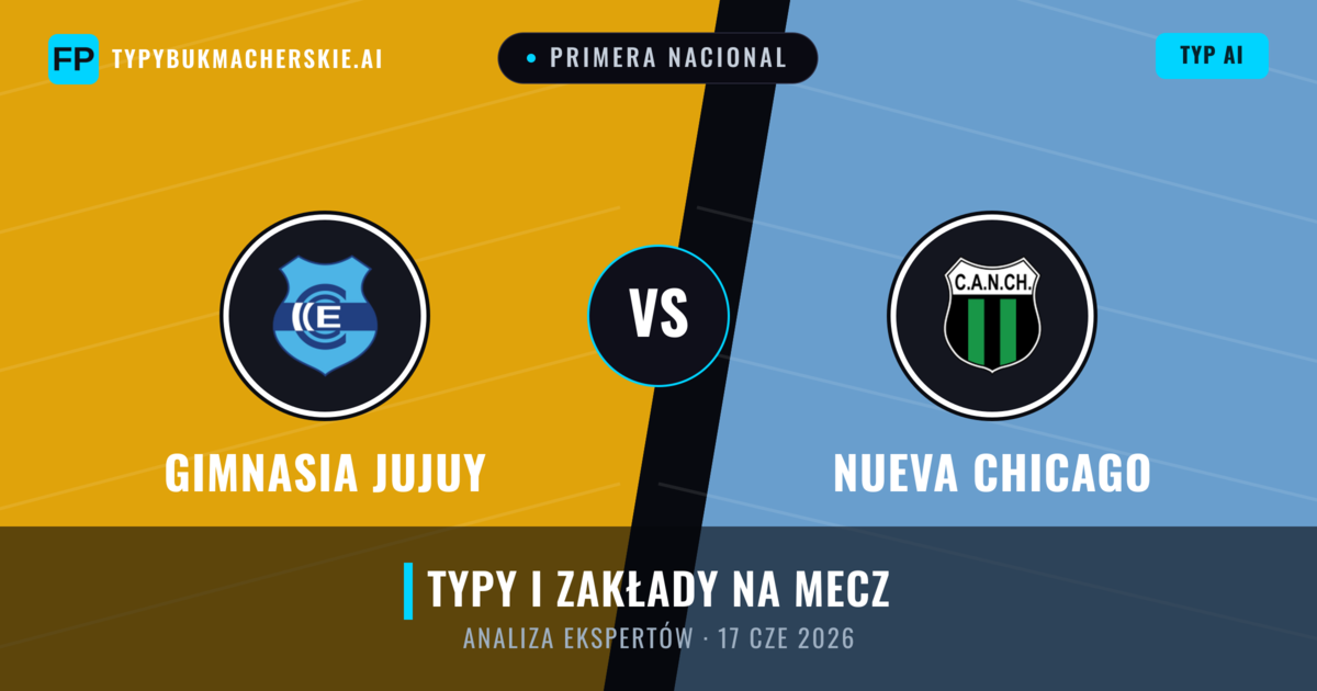 Gimnasia Jujuy vs Nueva Chicago — typy i zapowiedź meczu